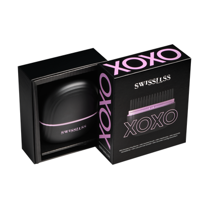 XOXO - Brosse chauffante de poche
